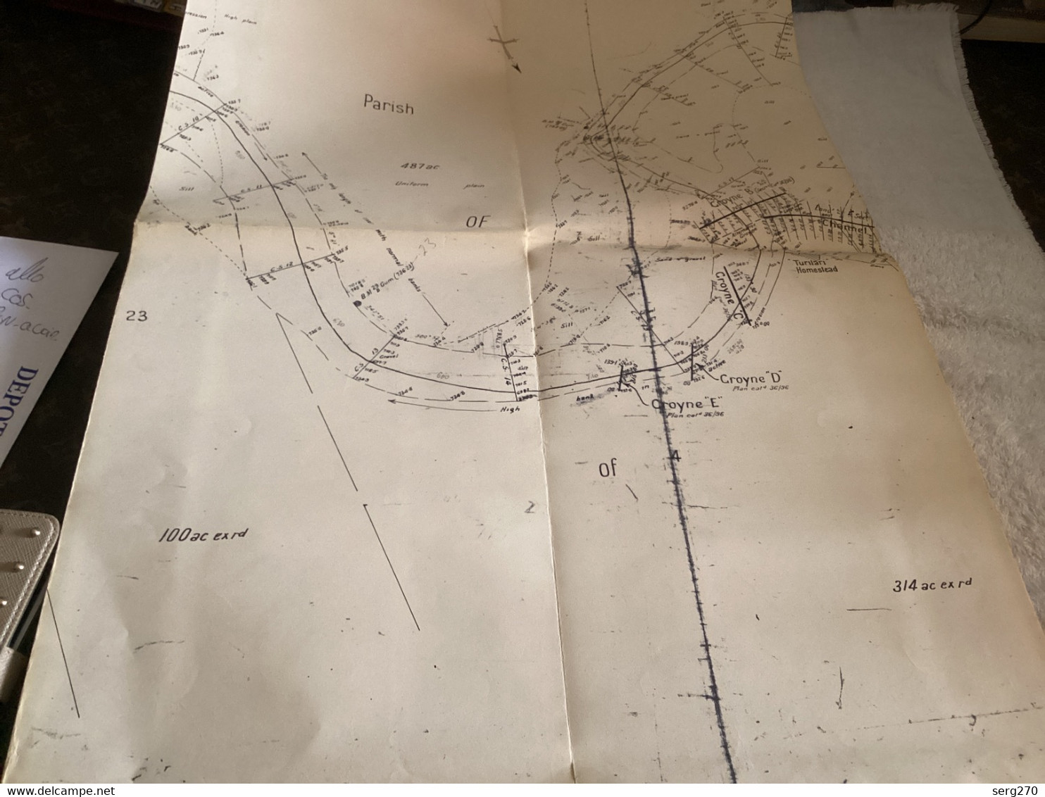 -Water Conservation And Irrigation Commission  GWYDIR RIVER INVESTIGATION Meei River From Offtake At Gwydir River  -CRO - Travaux Publics