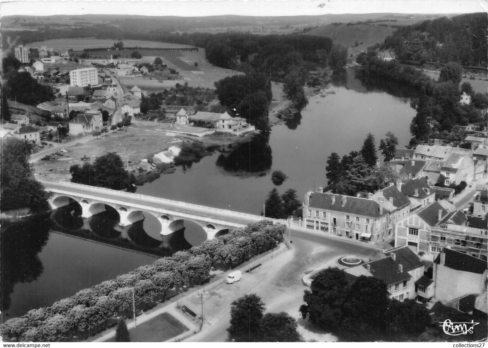 86-CHAUVIGNY-  VUE GENERALE AERIENNE - Chauvigny