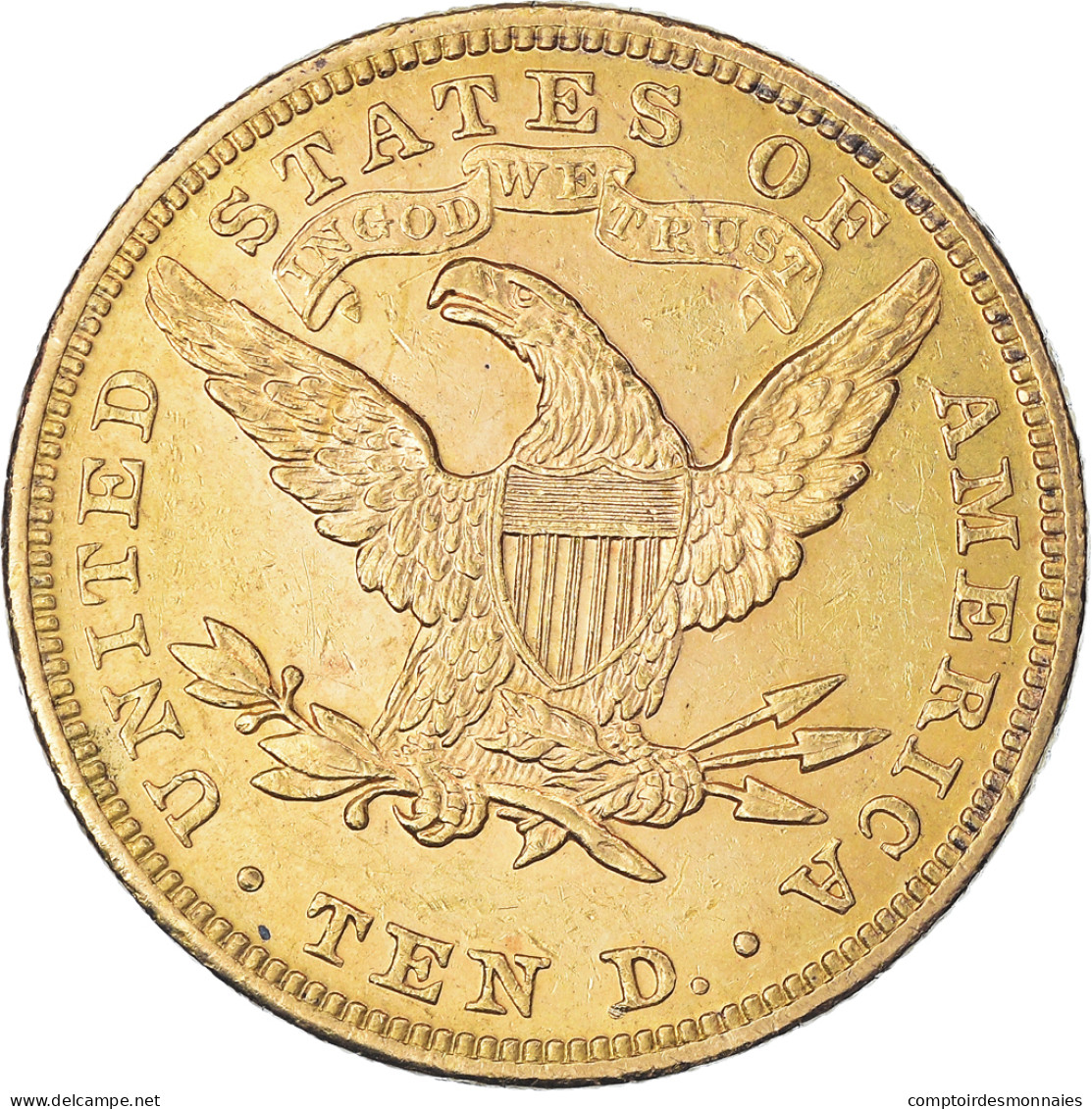 Monnaie, États-Unis, Coronet Head, $10, Eagle, 1899, U.S. Mint, Philadelphie - 10$ - Eagles - 1866-1907: Coronet Head (Tête Couronnée)