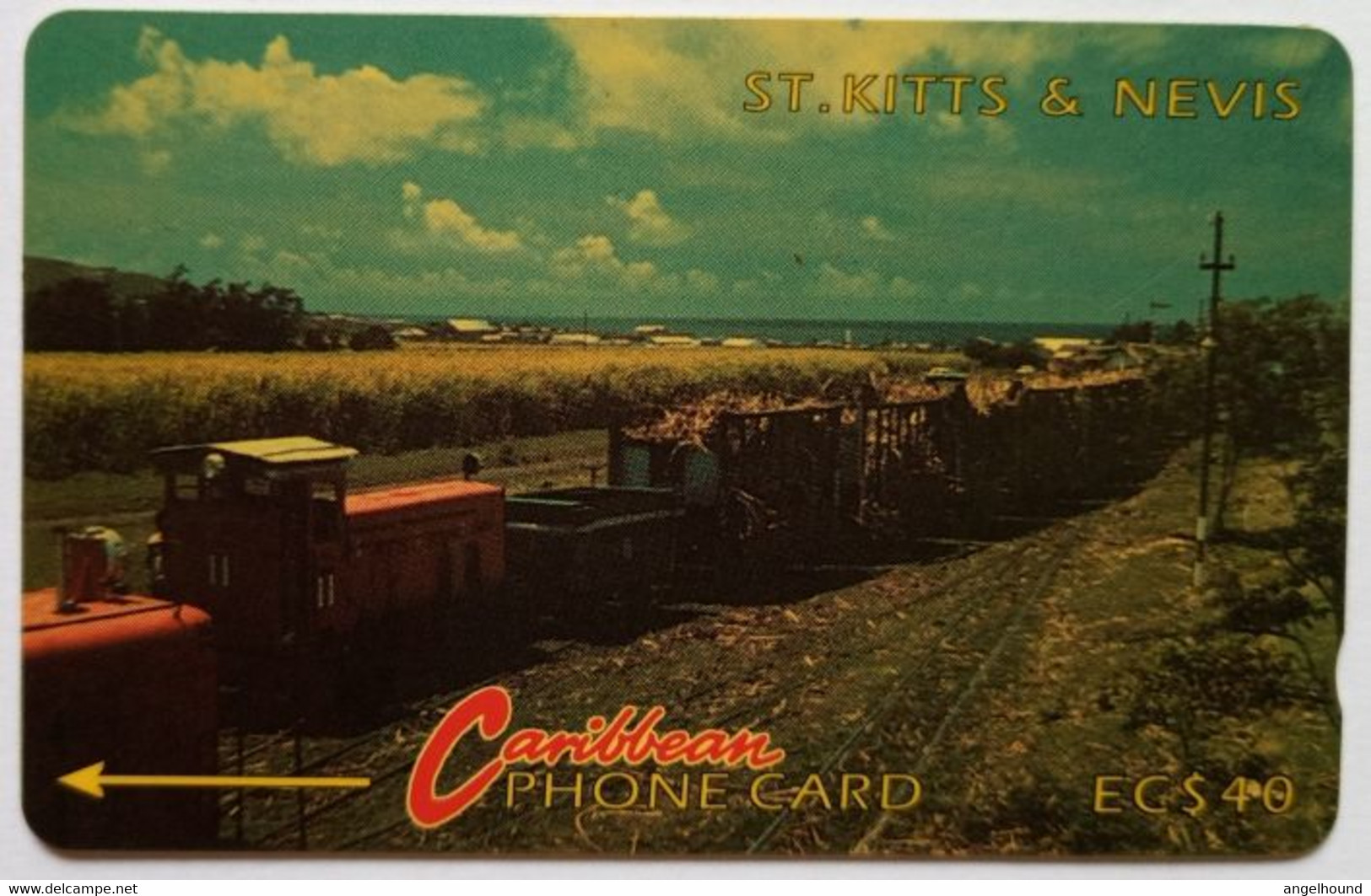 St. Kitts And Nevis Cable And Wireless 5CSKB EC$40 " Sugar Train " - St. Kitts & Nevis