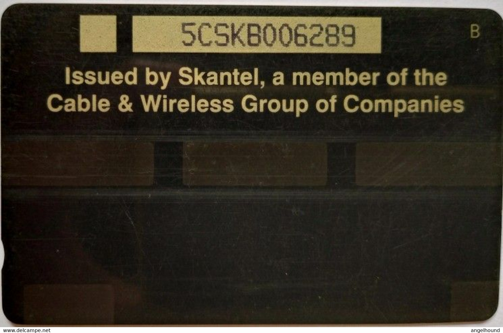 St. Kitts And Nevis Cable And Wireless 5CSKB EC$40 " Sugar Train " - St. Kitts & Nevis