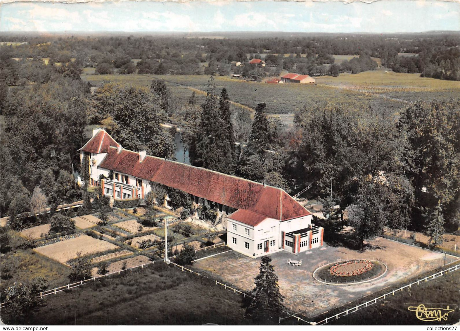 87-MEZIERES-SUR-ISSOIRE- VUE AERIENNE CHATEAU DE MONBAS - Meziere Sur Issoire