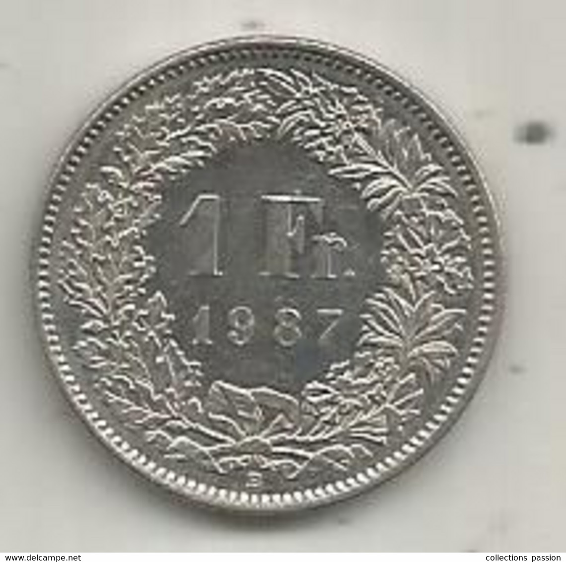 Monnaie , Suisse , 1 Franc, 1967 , 2 Scans - Autres & Non Classés