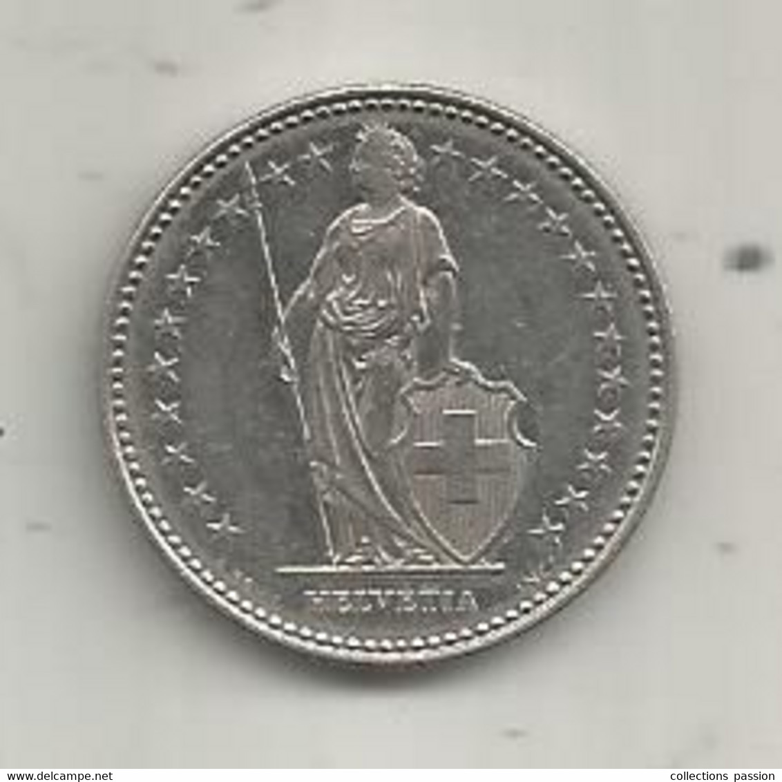 Monnaie , Suisse , 1 Franc, 1967 , 2 Scans - Other & Unclassified