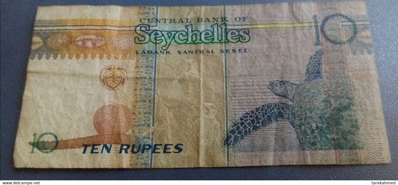 Seychelles , 10 Rupees, ND(2010), P-36b, - Seychellen