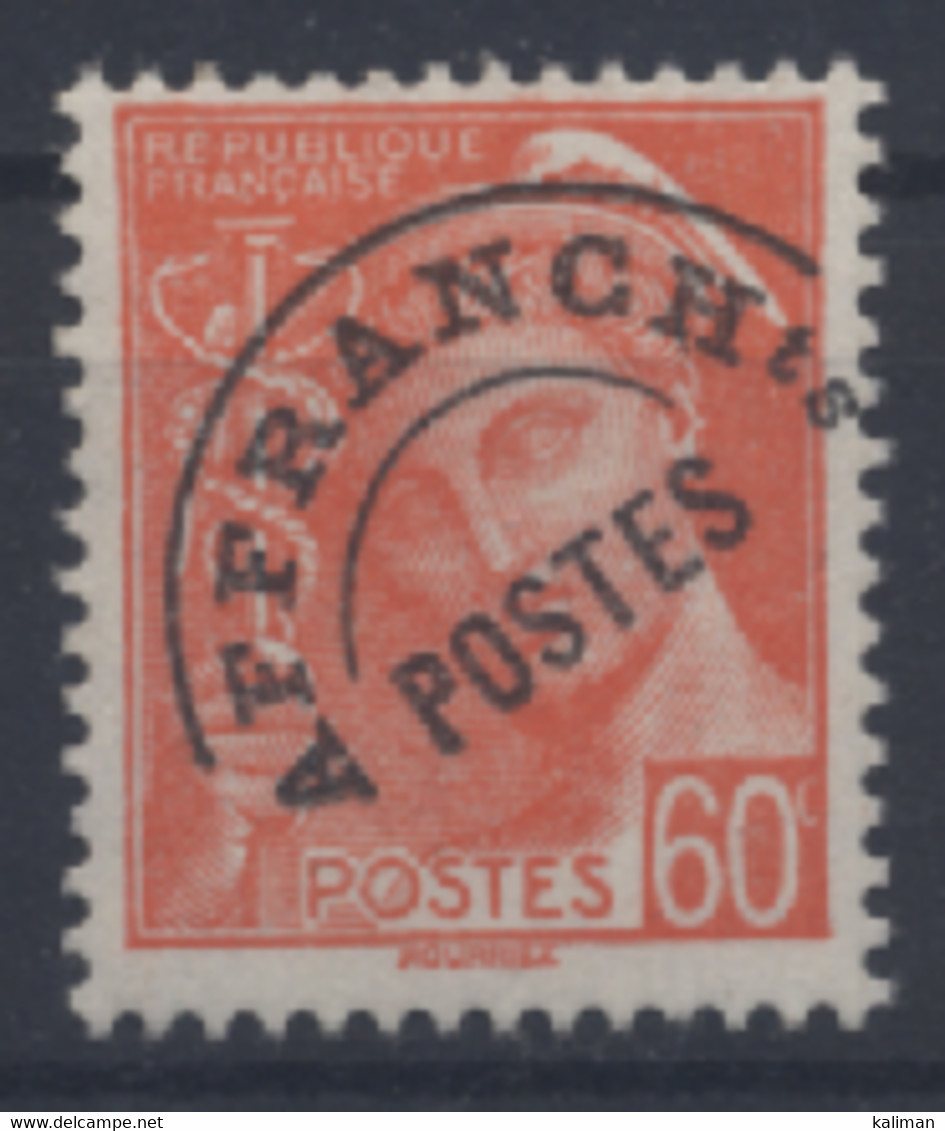 France - Préoblitéré N° 83 Luxe (MNH) - Cote 50 Euros - Prix De Départ 12,50 Euros - 1893-1947