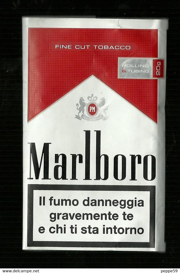 Busta Di Tabacco (Vuota) - Malboro Da 20g - Etiquettes