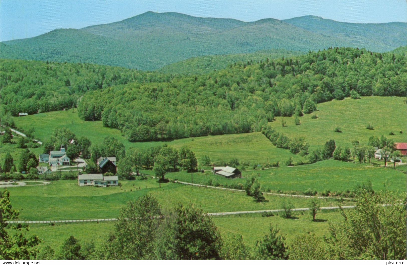 Plymouth Notch, Vermont,- Birthplace, Boyhood Home & Church Of Calvin Coolidge ( 30th US President From 1923-1929) PCH 8 - Presidentes