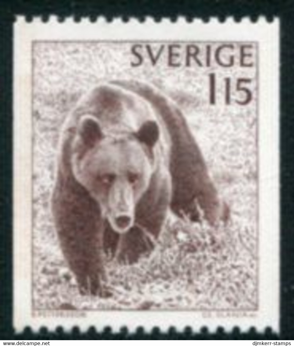SWEDEN 1978 Brown Bear MNH / **.  Michel 1021 - Ungebraucht