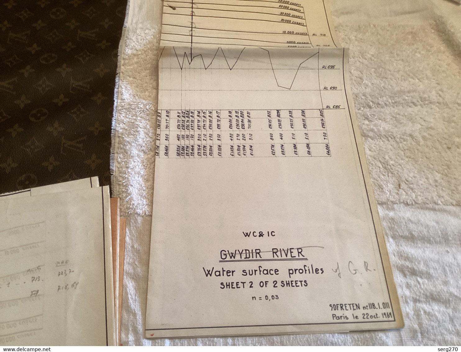 Plan   Water Conservation Irrigation Weirs On Thé Mehi And Gwydir Rivers 1969 Australia Australie - Obras Públicas