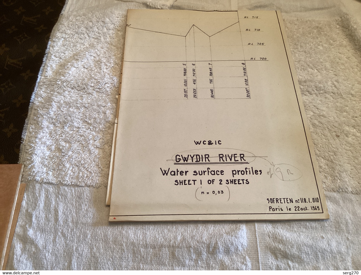 Plan   Water Conservation Irrigation Weirs On The Mehi And Gwydir Rivers 1969 Australia Australie - Opere Pubbliche