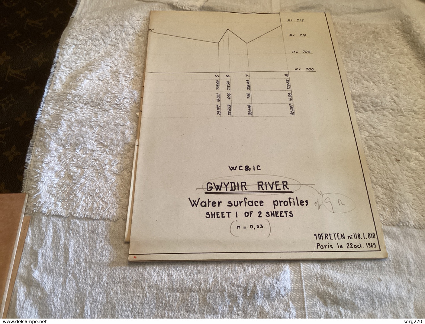 Plan   Water Conservation Irrigation Weirs On The Mehi And Gwydir Rivers 1969 Australia Australie - Arbeitsbeschaffung