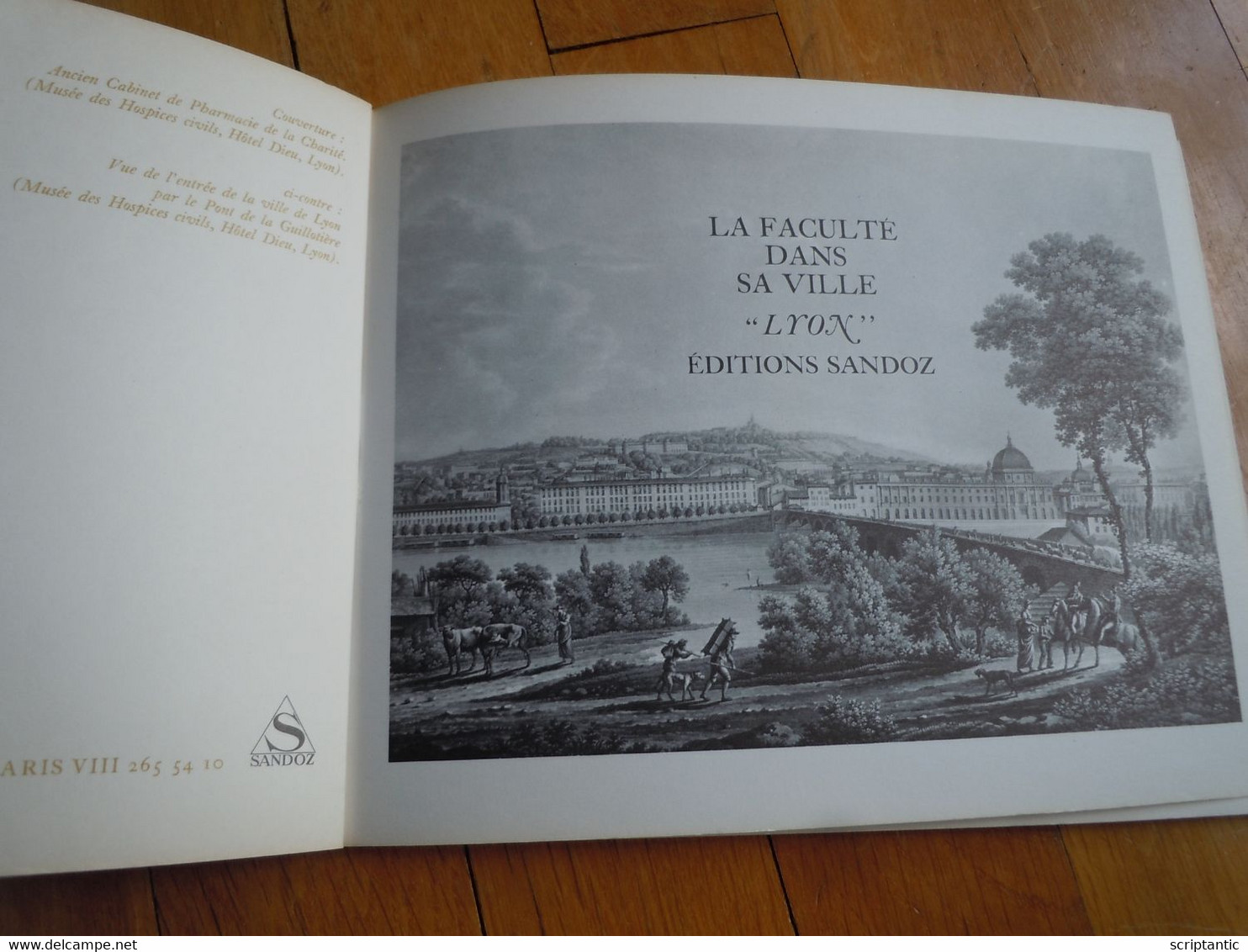 LA FACULTE DANS SA VILLE - LYON - EDITIONS SANDOZ -  Laboratoires Sandoz - 1967 - Sciences