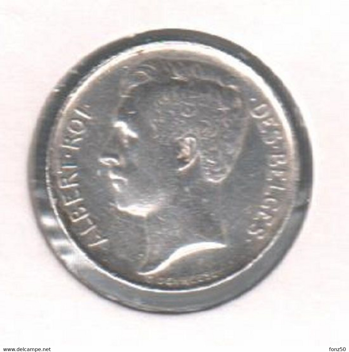 ALBERT I * 50 Cent 1914 Frans * Prachtig * Nr 11238 - 50 Centimes