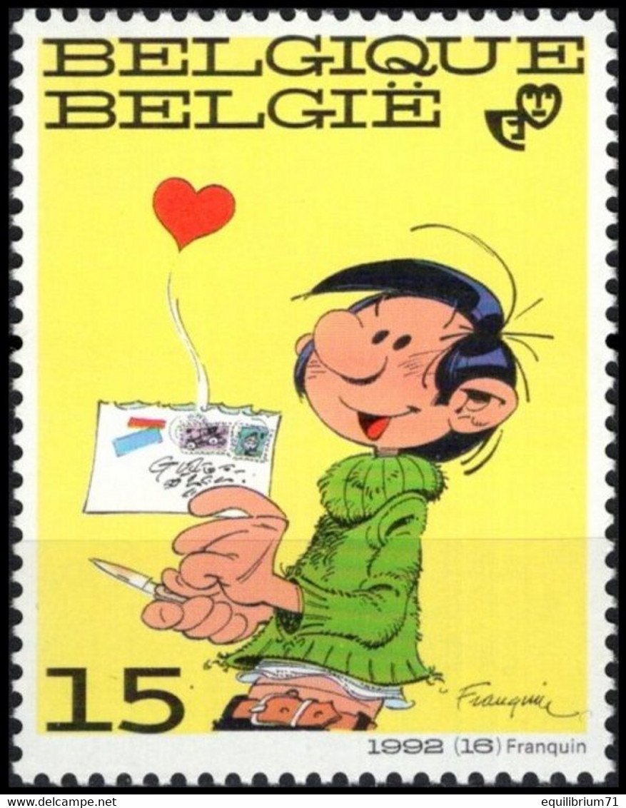 2484** - Gaston / Guust Flater - BELGIQUE / BELGIË / BELGIEN / BELGIUM - Philabédés (comics)