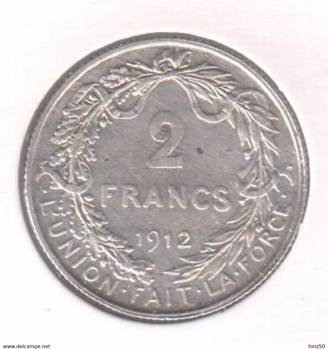 ALBERT I * 2 Frank 1912 Frans * Prachtig * Nr 11247 - 2 Franchi