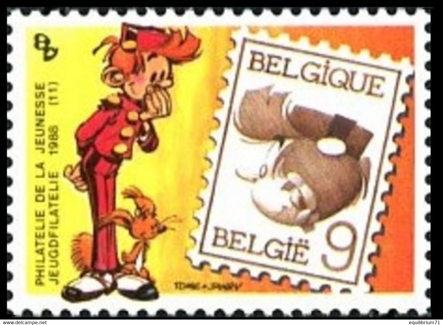 2302** - Spirou / Robbedoes - BELGIQUE / BELGIË / BELGIEN / BELGIUM - Philabédés