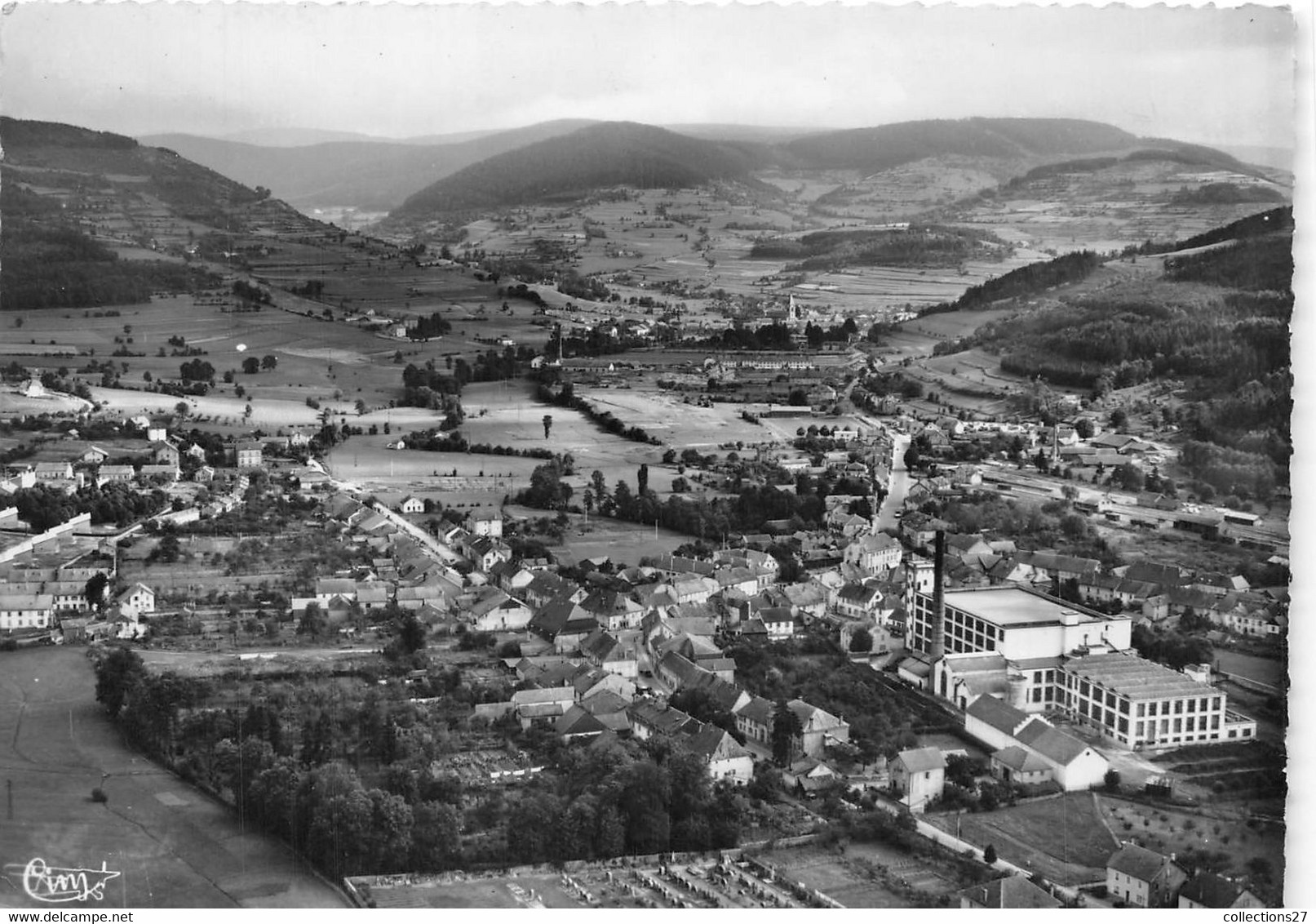 88-FRAIZE- VUE PANORAMIQUE AERIENNE - Fraize