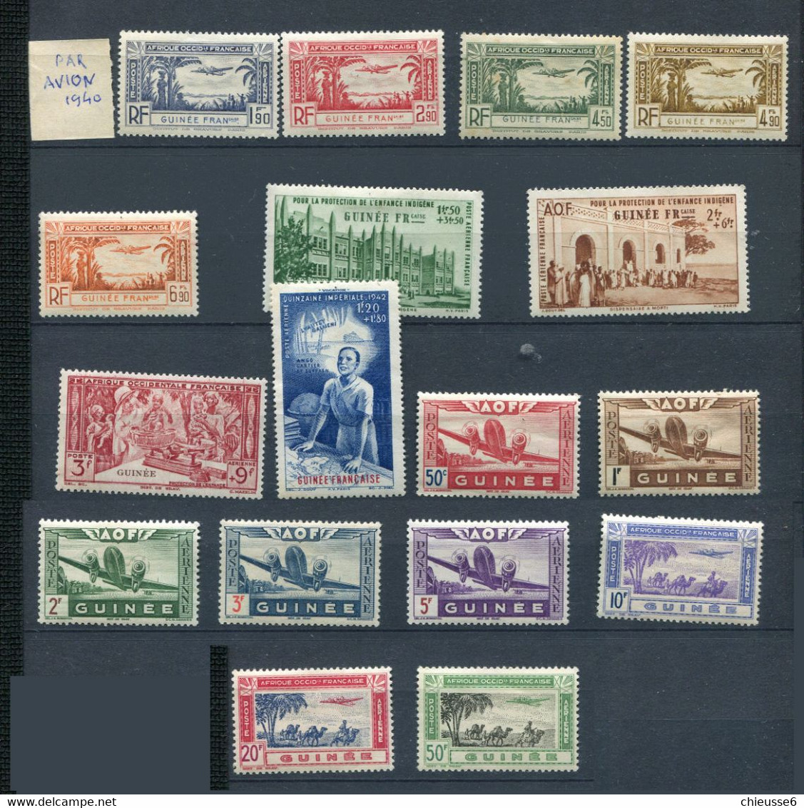 Guinée Lot *,ob - Altri & Non Classificati