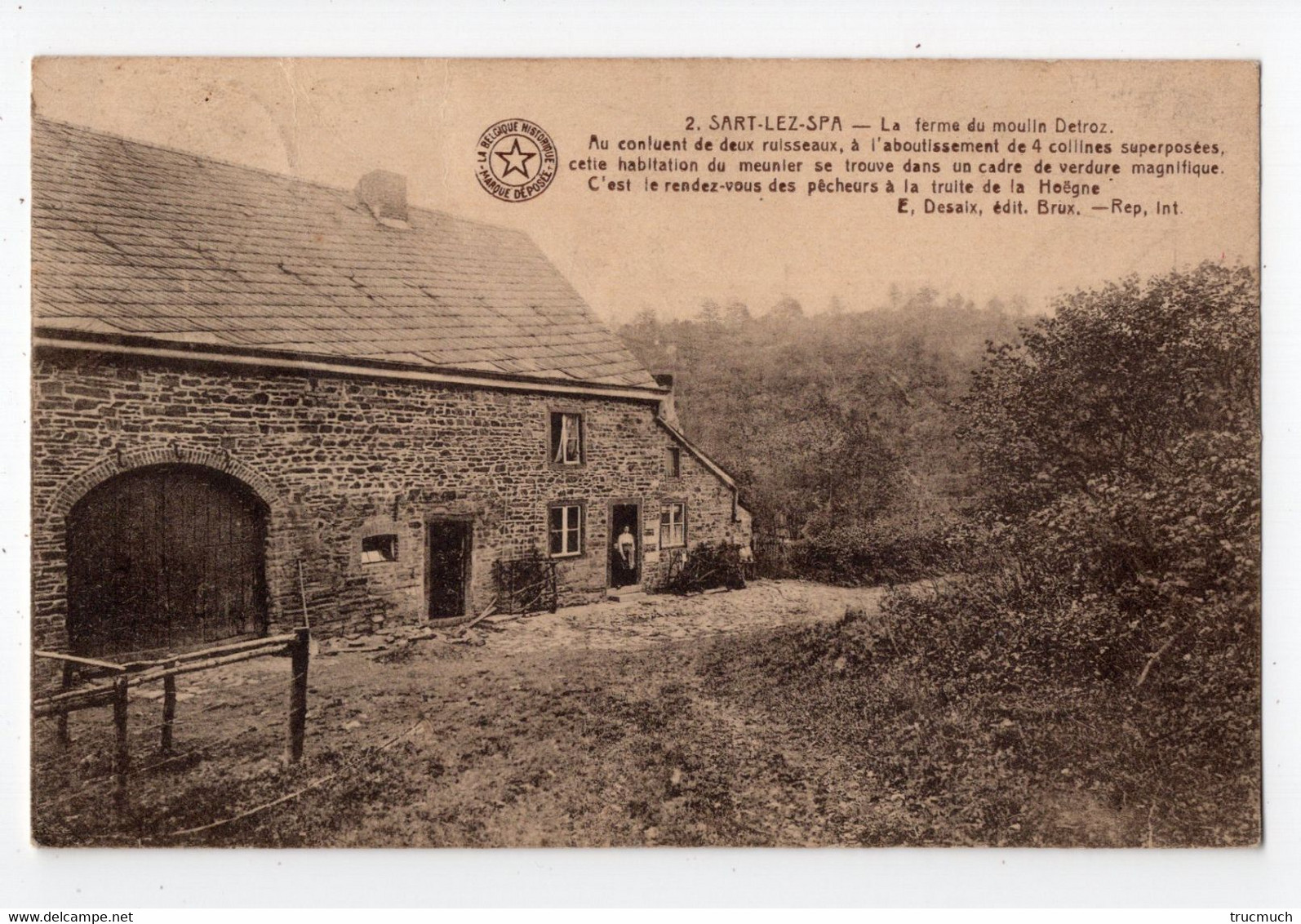 15 - SART - LEZ - SPA  -  La Ferme Du Moulin DETROZ - Jalhay