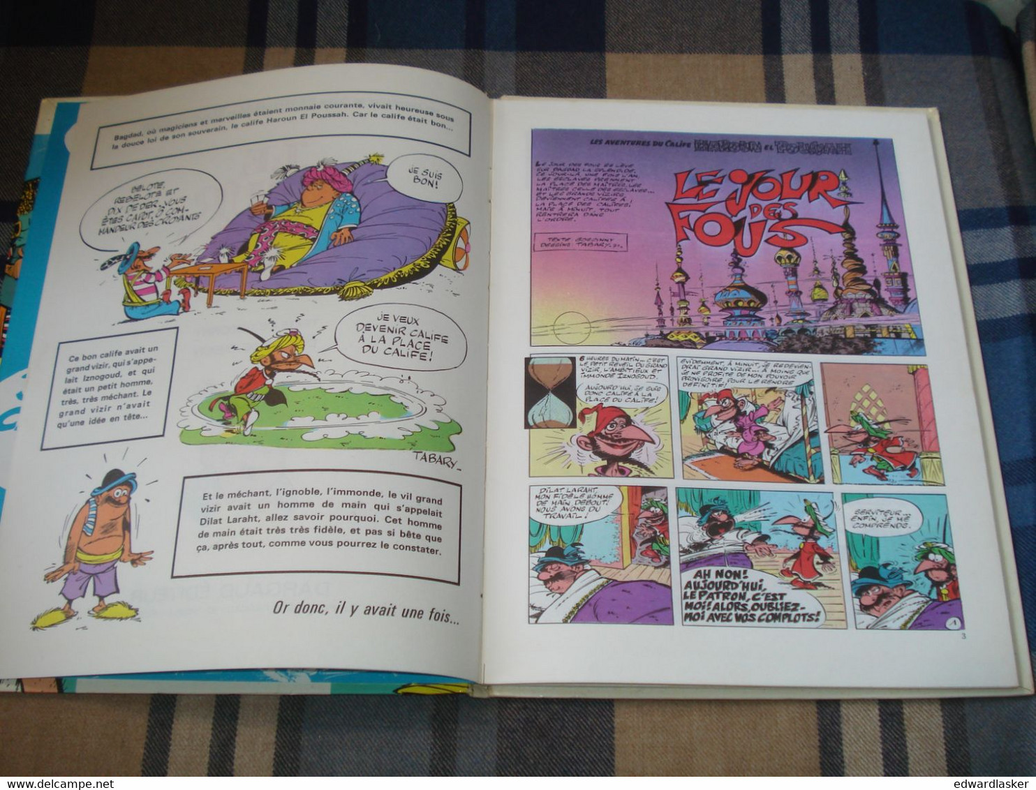 BD IZNOGOUD : Le JOUR Des FOUS - EO DARGAUD 1972 - Goscinny Uderzo - Iznogoud