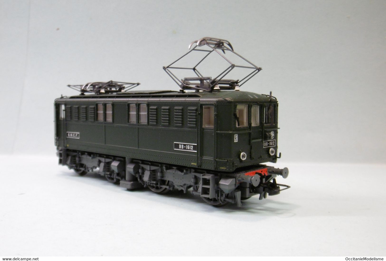 Jouef - Locomotive ELECTRIQUE BB 1612 1600 ép. IV DCC Sound Réf. HJ2385S Neuf HO 1/87 - Locomotive