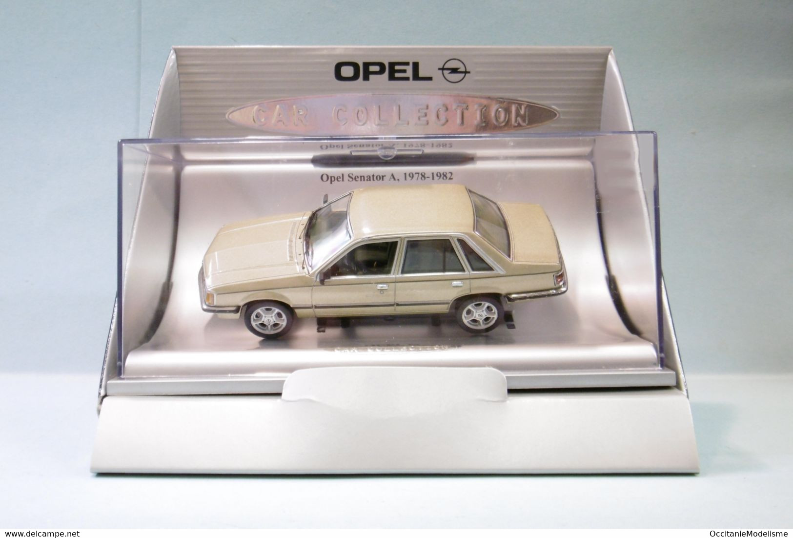 Schuco - OPEL SENATOR A 1978 - 1982 Champagne Métallisé NBO Neuf 1/43 - Schuco