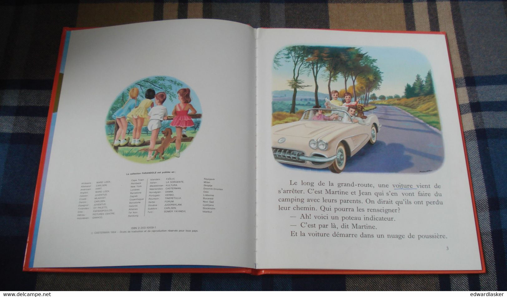 MARTINE Fait Du CAMPING /Gilbert Delahaye Et Michel Marlier - Casterman 1980 - Casterman