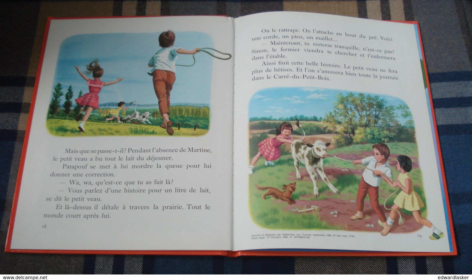 MARTINE Fait Du CAMPING /Gilbert Delahaye Et Michel Marlier - Casterman 1980 - Casterman