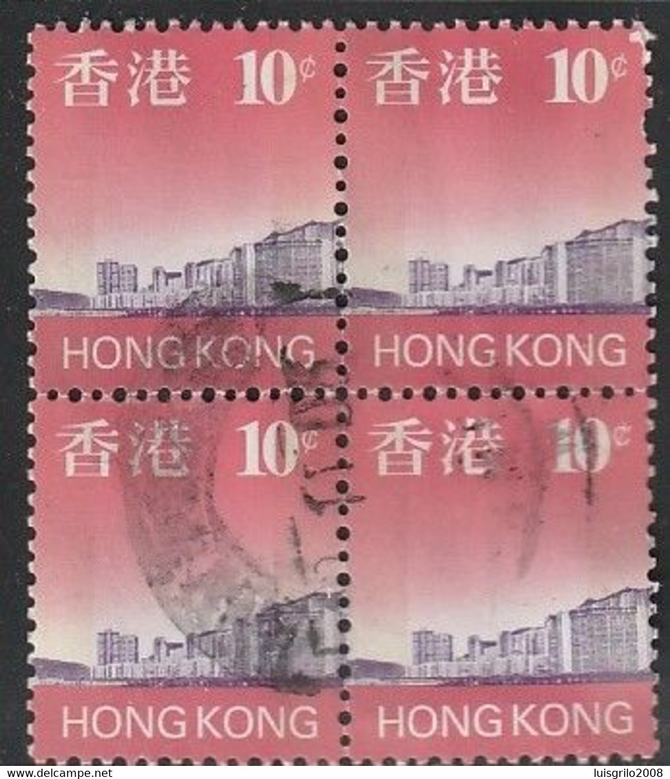 Hong Kong, 1997 - Panoramic Views -|- 10 C. - Gebraucht