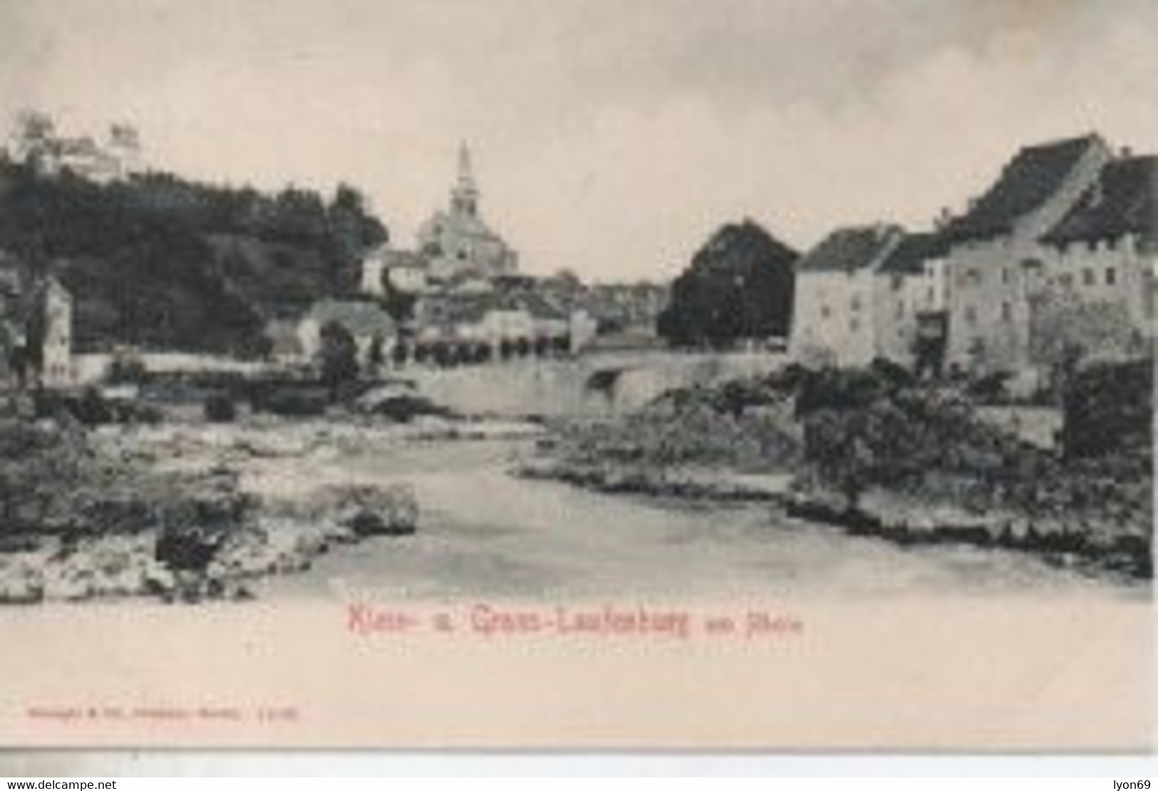 KLEIN LAUFENBURG   AGE D OR OBLITERATION - Laufenburg 