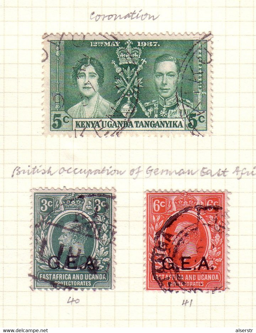 Kenya, Uganda, Tanganika Collection - Autres & Non Classés