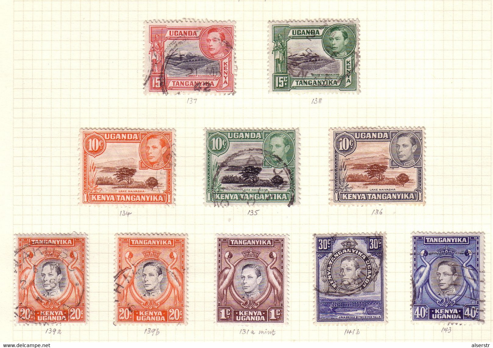 Kenya, Uganda, Tanganika Collection - Altri & Non Classificati