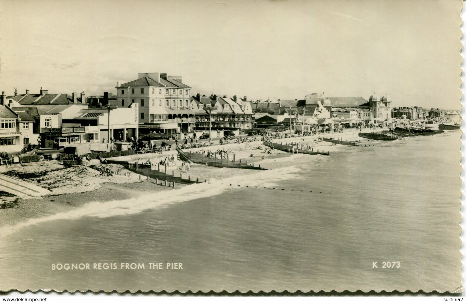 SUSSEX - BOGNOR REGIS FROM THE PIER RP Sus1177 - Bognor Regis