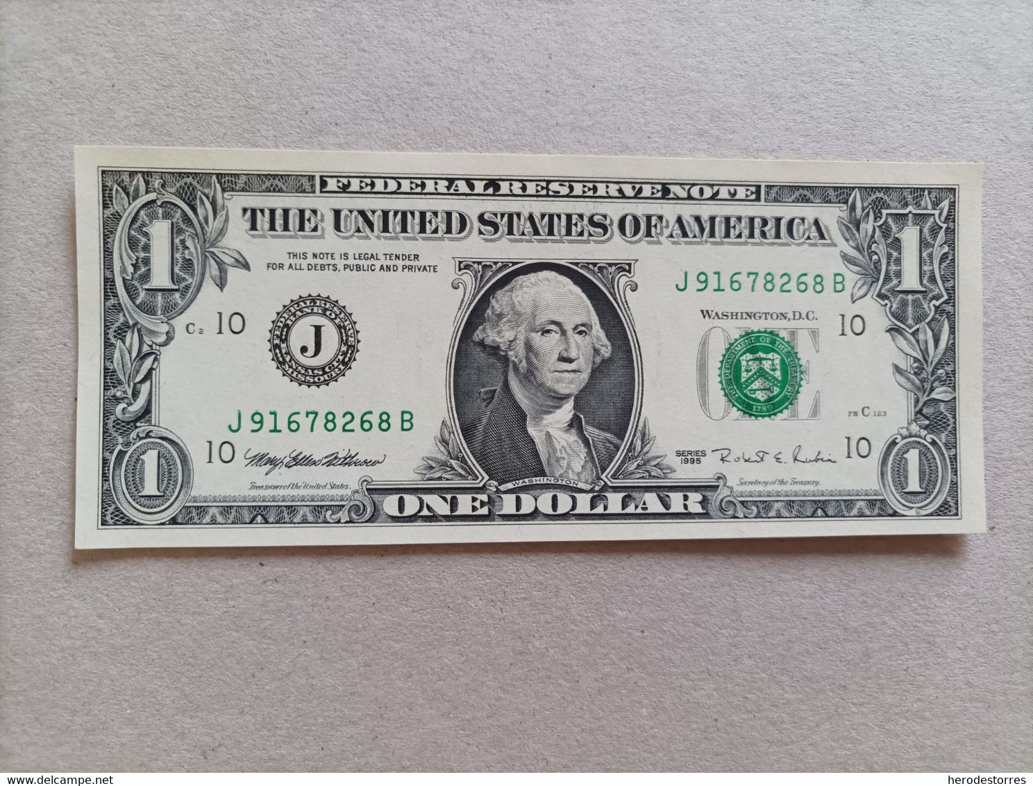 Pareja Correlativa De Estados Unidos De 1 Dólar, UNC - Unidentified