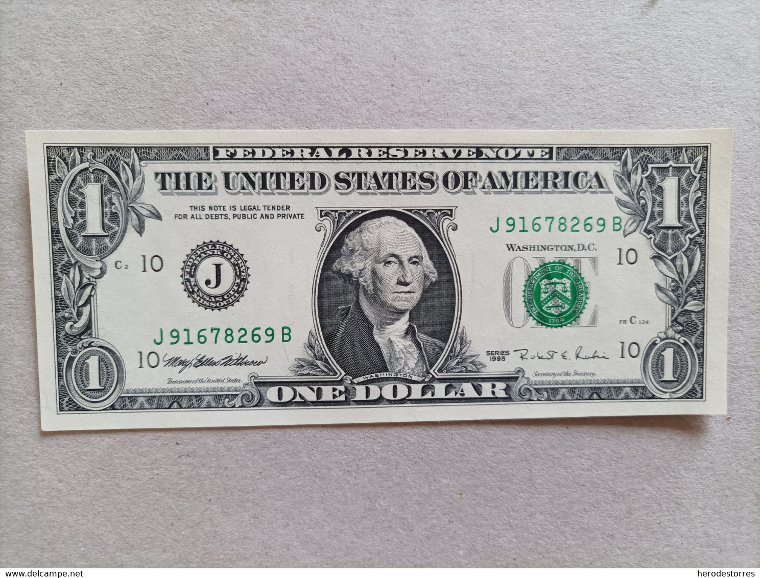 Pareja Correlativa De Estados Unidos De 1 Dólar, UNC - Unidentified