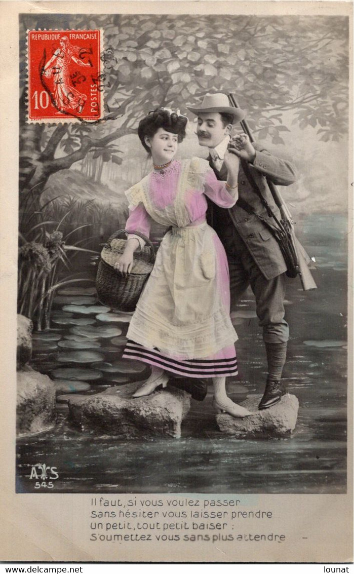 Fantaisie - Couple - Chasseur  - Série A&S / AS N°545  - Edition - Couples