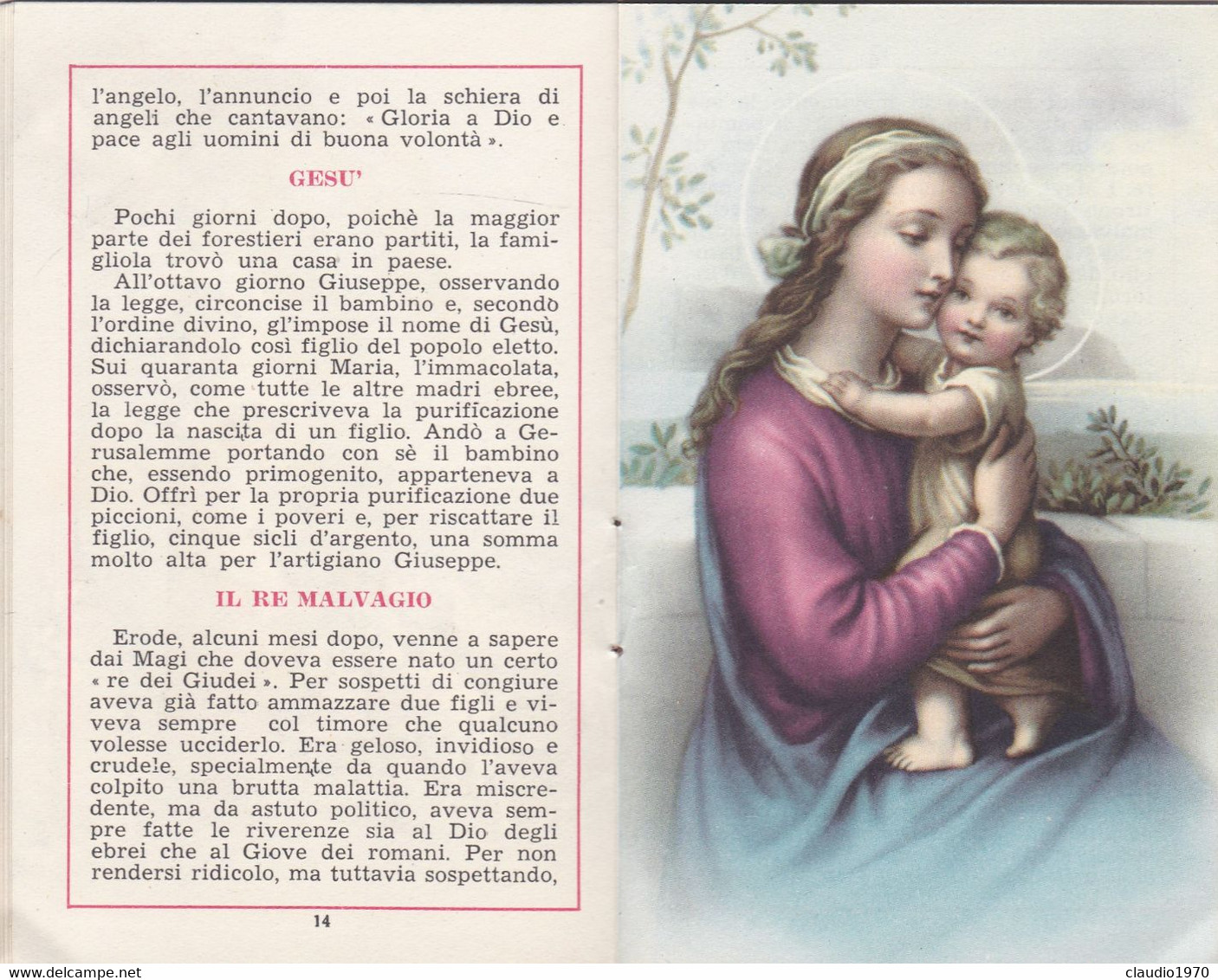 LIBRETTO - LA MADONNA  - LA VOCE DI S. RITA - N.8 - 20 APERILE 1956 - IL PIU GRANDE SANTUARIO IN ONORE DI S. RITA ALLA B