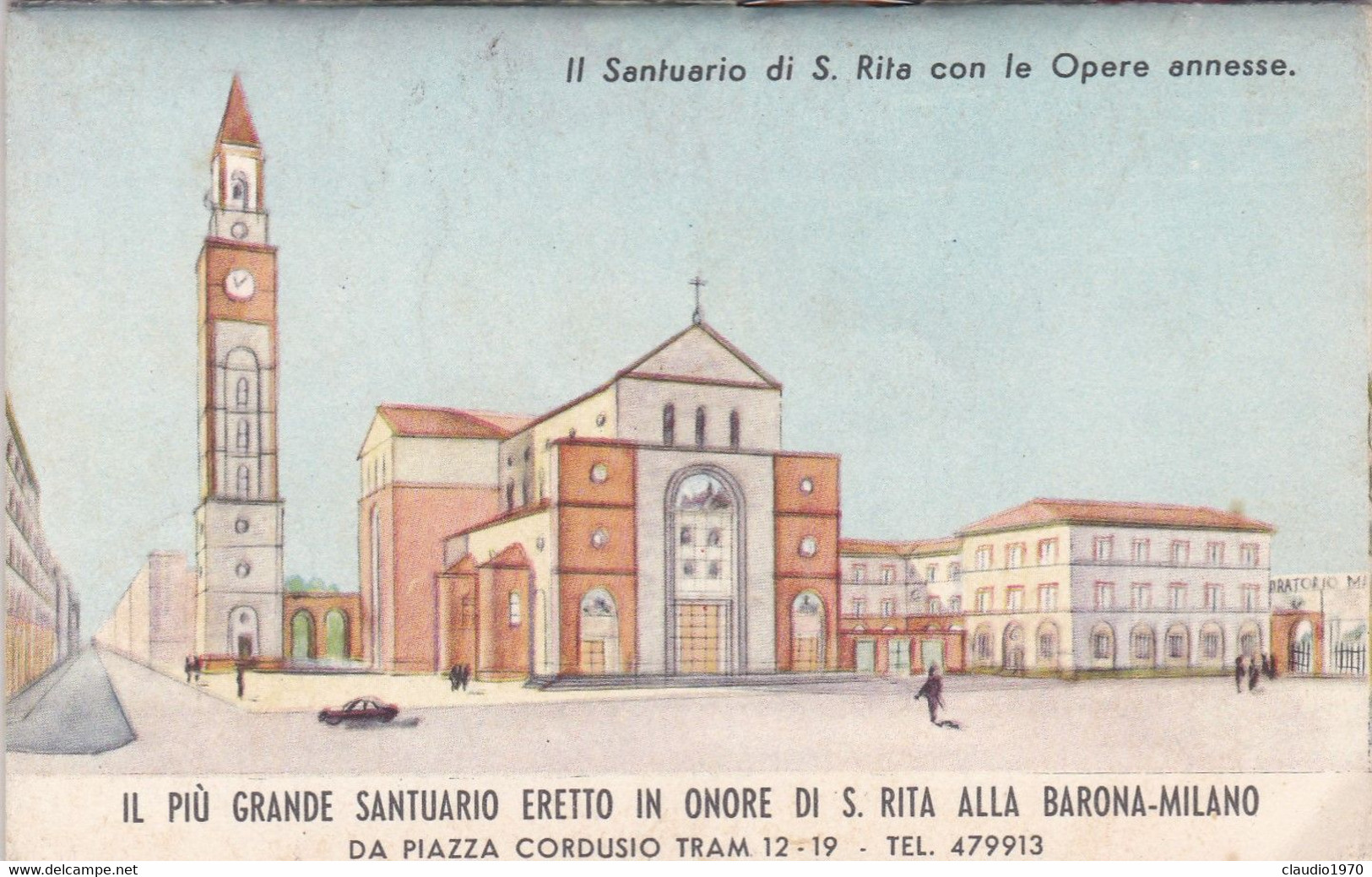 LIBRETTO - LA MADONNA  - LA VOCE DI S. RITA - N.8 - 20 APERILE 1956 - IL PIU GRANDE SANTUARIO IN ONORE DI S. RITA ALLA B