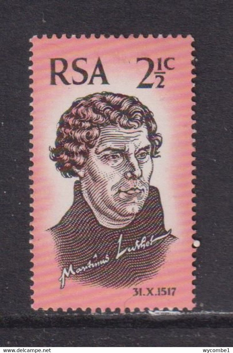 SOUTH AFRICA - 1967 Martin Luther 21/2c Never Hinged Mint - Unused Stamps