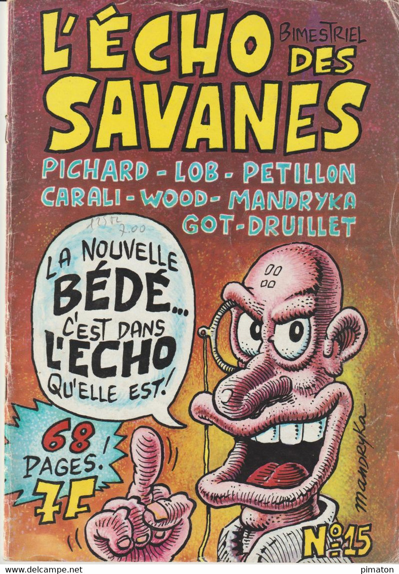 L'ECHO DES SAVANES No 15 - L'Echo Des Savanes