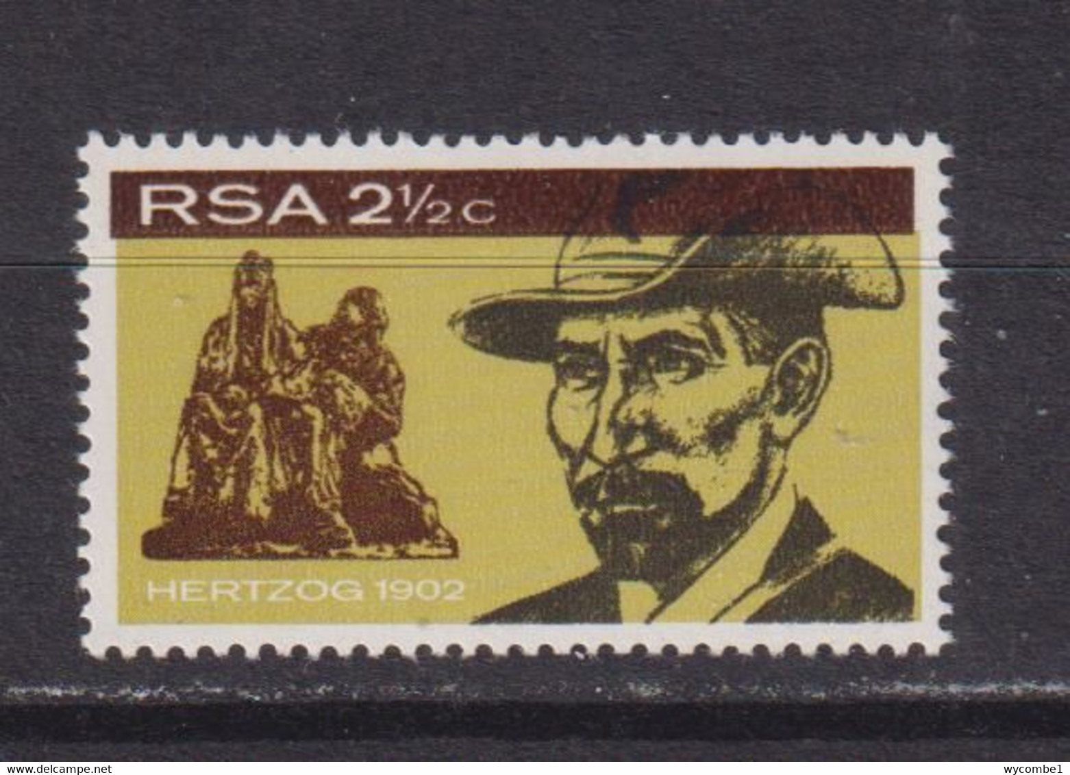SOUTH AFRICA - 1968 Hertzog 21/2c Never Hinged Mint - Unused Stamps