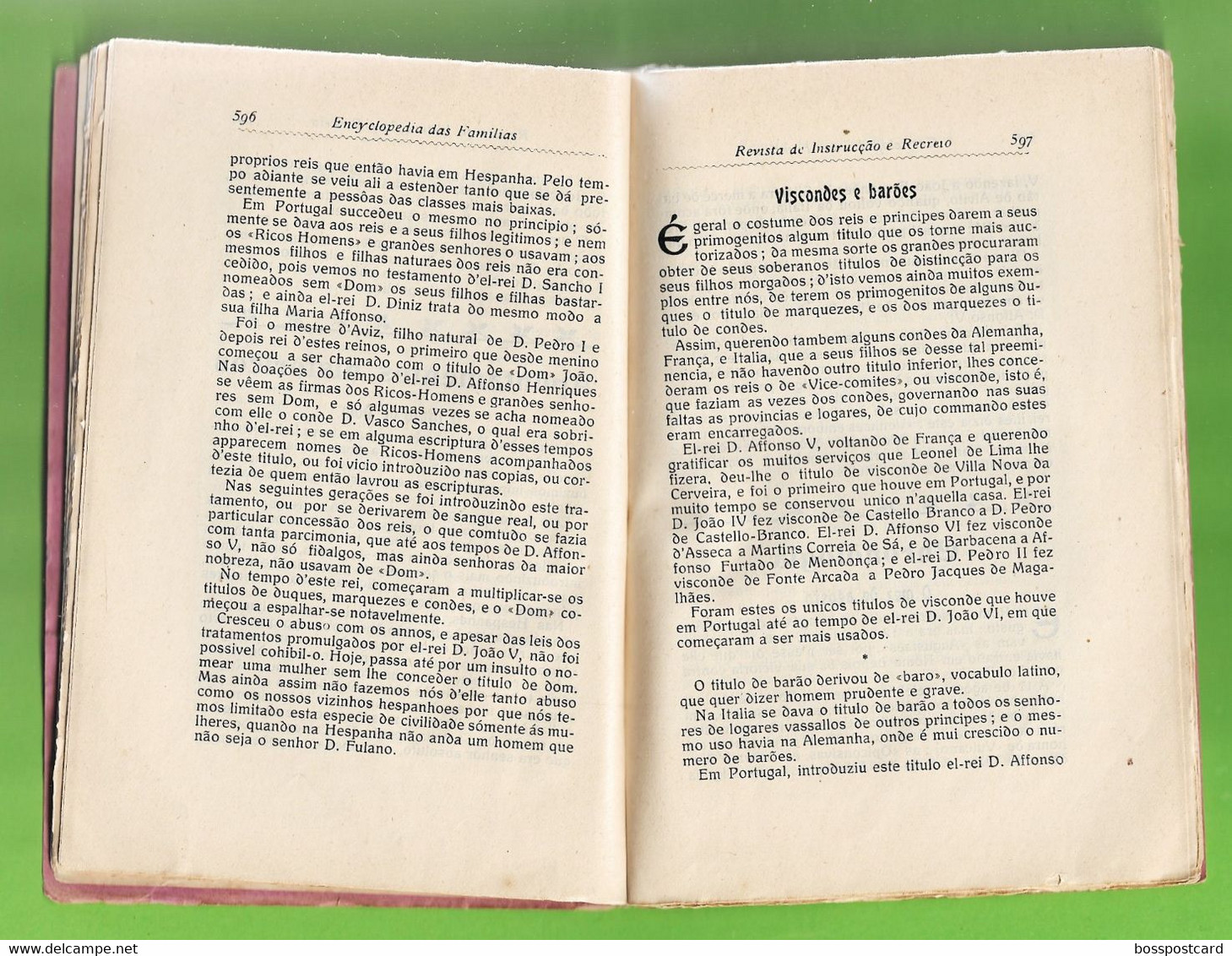 Amarante - Monção - Revista Ilustrada De Instrução E Recreio Nº 272 De 1909 - Portugal - Zeitungen & Zeitschriften