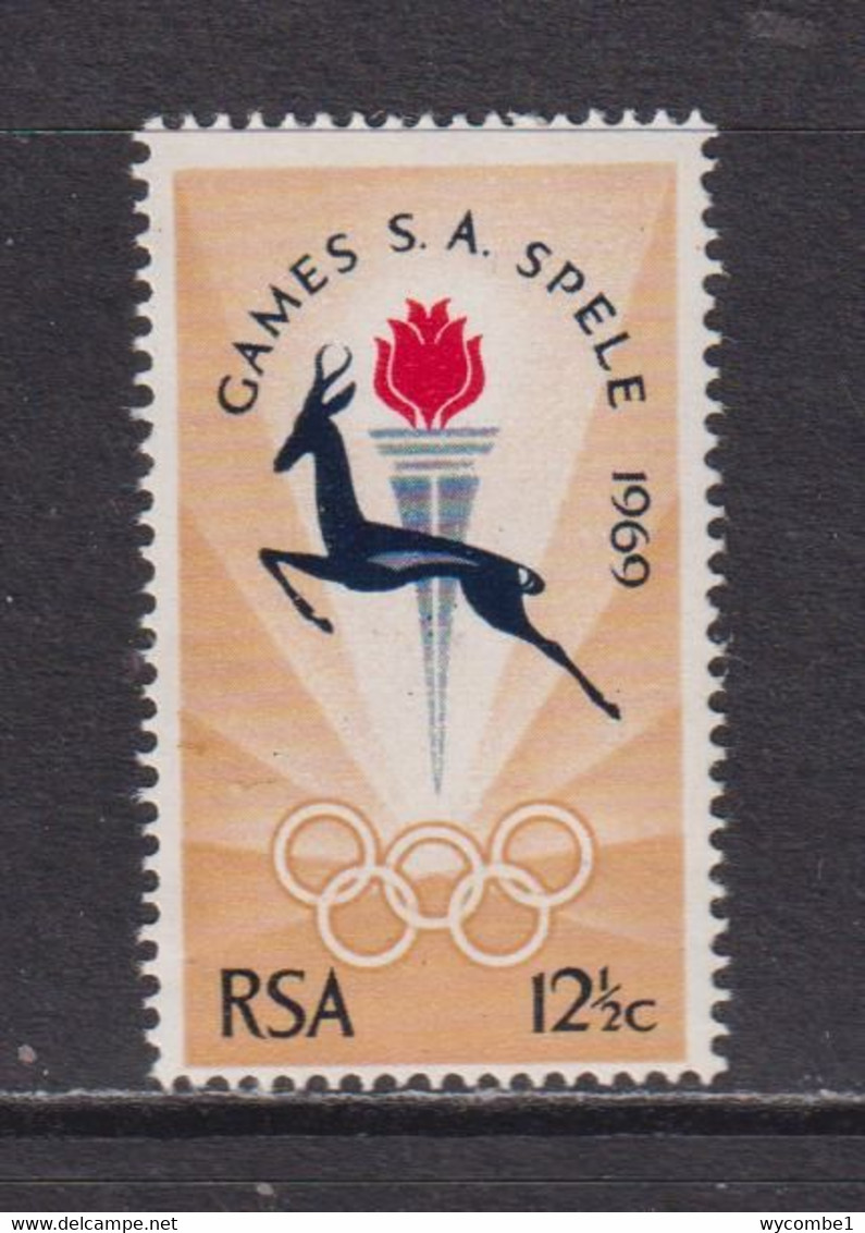 SOUTH AFRICA - 1969 South African Games 121/2c Never Hinged Mint - Unused Stamps