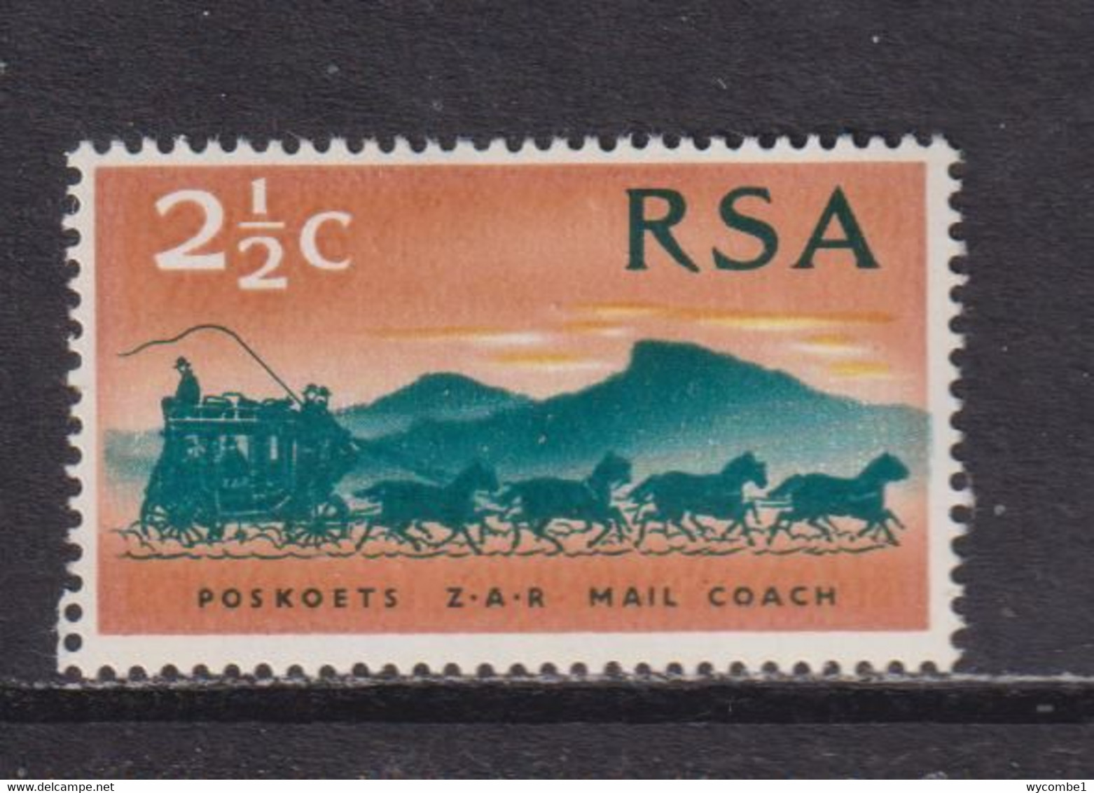 SOUTH AFRICA - 1969 Stamp Centenary 21/2c Never Hinged Mint - Nuovi