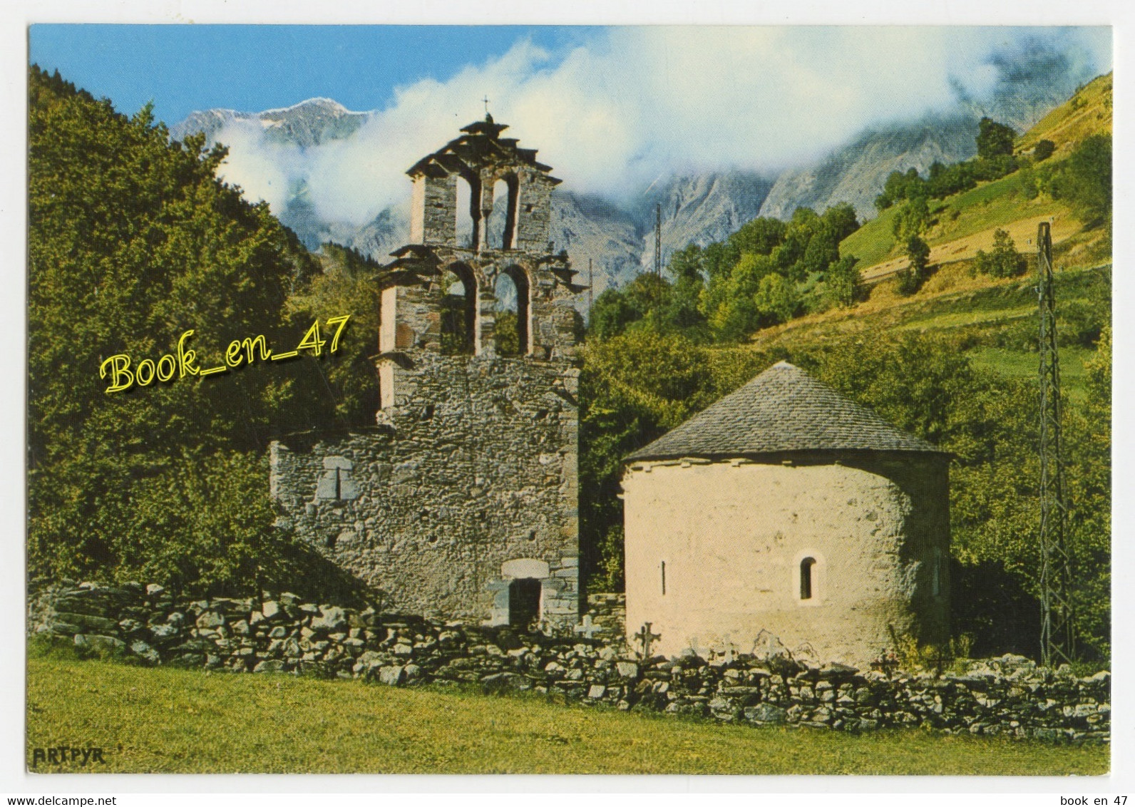 {85952} 65 Hautes Pyrénées Vallée D' Aure , Plan D' Aragnouet , La Chapelle Des Templiers - Aragnouet