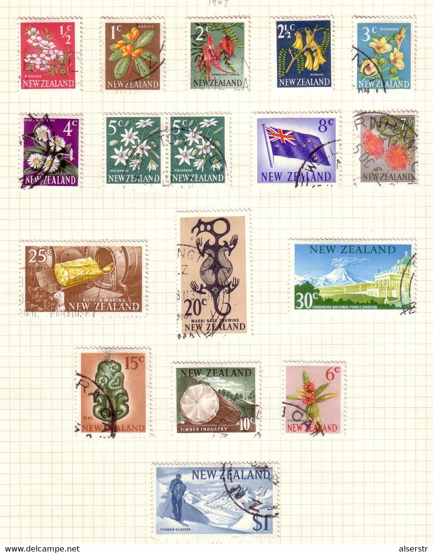 New Zealand collection (16 scans) many high values