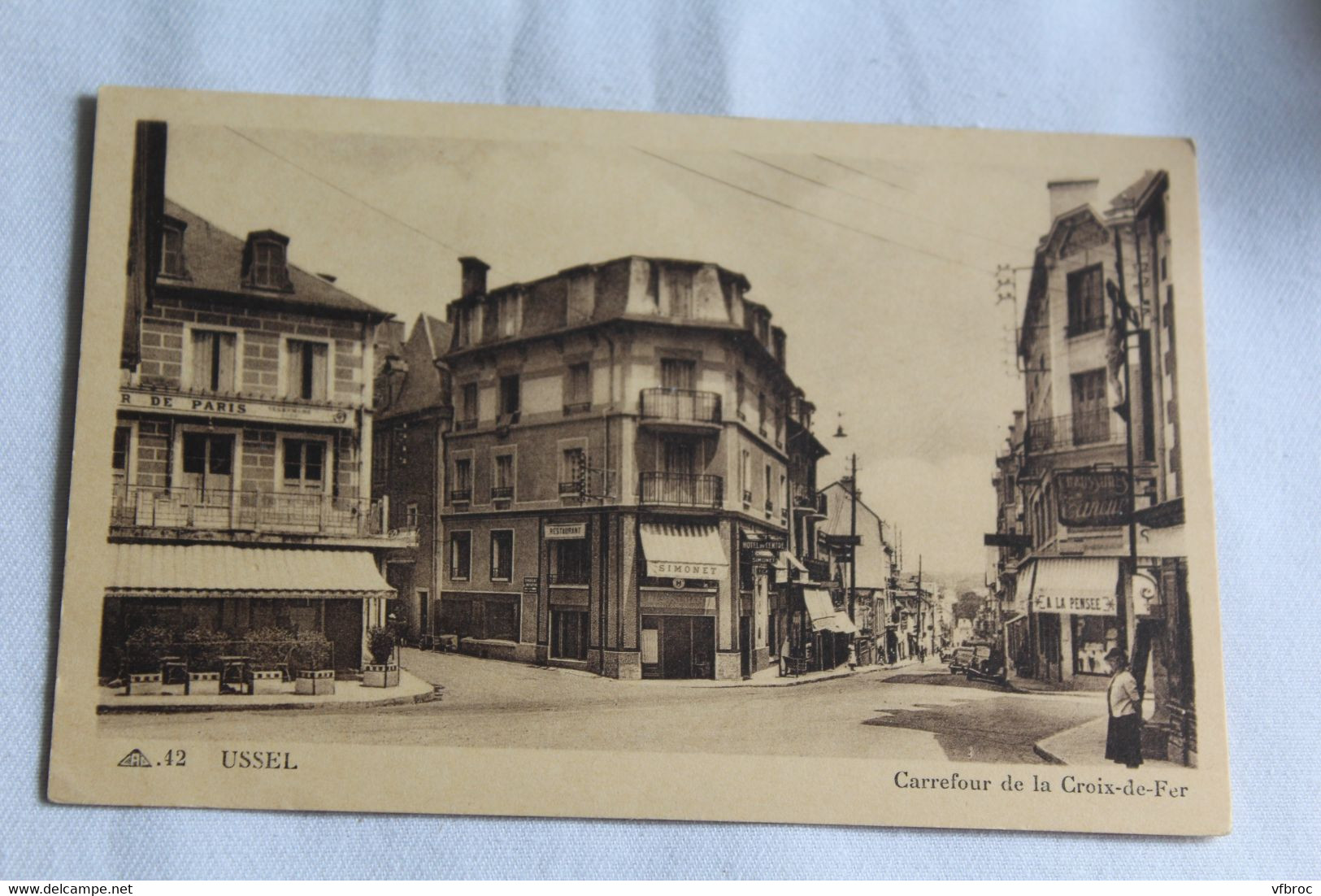 I775, Ussel, Carrefour De La Croix De Fer, Corrèze 19 - Ussel