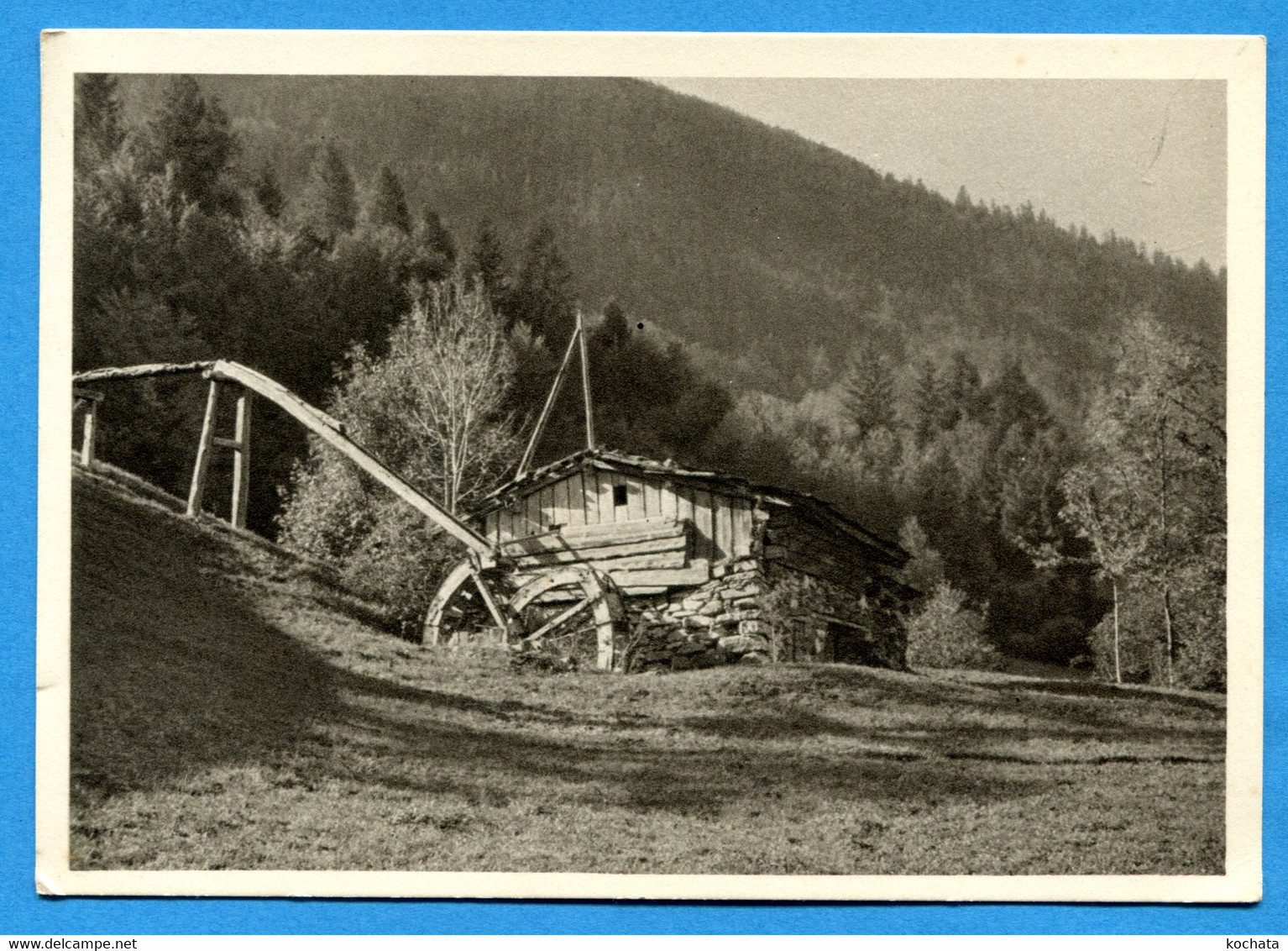 JUL235c, Vieux Moulin De Vérossaz, Héliographia, GF, Non Circulée - Vérossaz