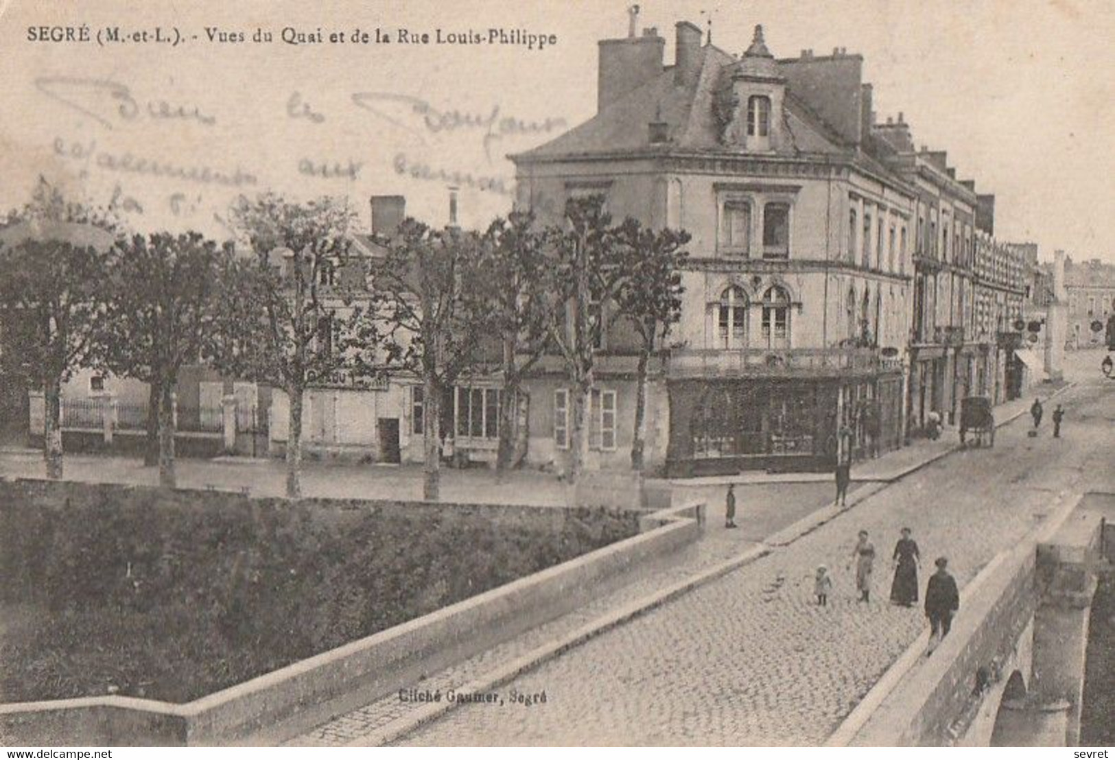 SEGRE - Vues Du Quai Et De La Rue Louis-Philippe - Segre